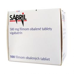 Сабрил (Вигабатрин) таблетки 500мг №100 (100 таблеток) в Перми и области фото