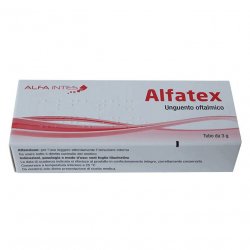 Альфатекс (Эубетал Антибиотико) глазная мазь 3г в Перми и области фото
