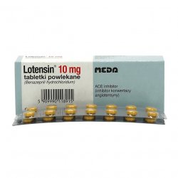Лотензин (Беназеприл) табл. 10 мг №28 в Перми и области фото
