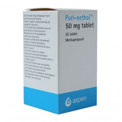 Пури-нетол (Пуринетол, Меркаптопурин) в таблетках 50мг N25 в Перми и области фото