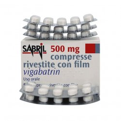 Сабрил (Sabril, Вигабатрин) в таблетках 500мг №50 в Перми и области фото